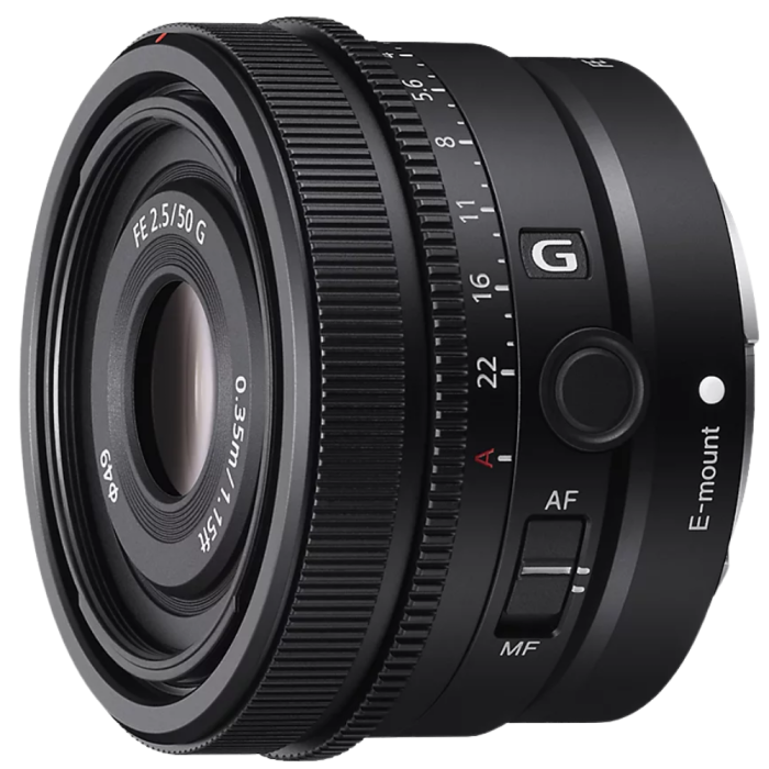 Об'єктив Sony 50mm, f/2.5 G для камер NEX SEL50F25G.SYX