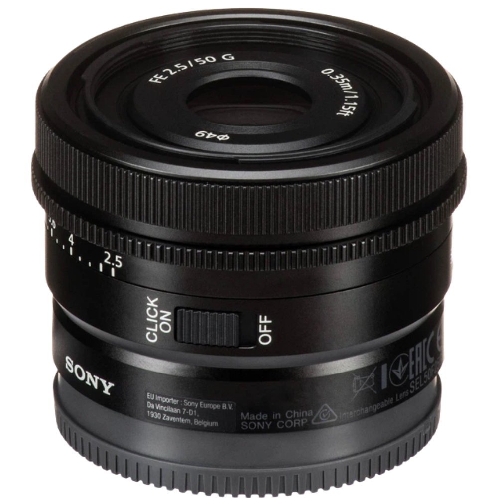 Об'єктив Sony 50mm, f/2.5 G для камер NEX SEL50F25G.SYX