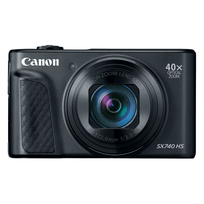 Цифровая фотокамера Canon Powershot SX740 HS body Black (2955C012)