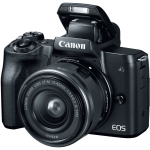 Цифровая фотокамера Canon EOS M50 Kit + 15-45 IS STM Web Black (2680C060WRK)