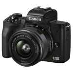 Цифровая фотокамера Canon EOS M50 Mark II Kit + 15-45 IS STM + 55-200 IS STM Black