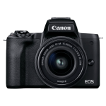 Цифровая фотокамера Canon EOS M50 Mark II Kit + 15-45 IS STM + 55-200 IS STM Black