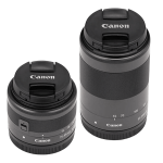 Цифровая фотокамера Canon EOS M50 Mark II Kit + 15-45 IS STM + 55-200 IS STM Black