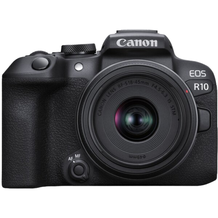 Цифровая фотокамера Canon EOS R10 + RF-S 18-45 IS STM