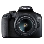 Цифровая зеркальная фотокамера Canon EOS 2000D Kit 18-55 f/3.5-5.6 IS II 2728C008
