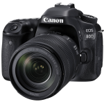 Цифровая фотокамера Canon EOS 80D + объектив 18-135 IS nano USM Kit 1263C040