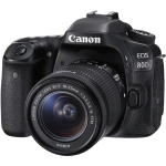 Цифр. фотокамера дзеркальна Canon EOS 80D + об'єктив 18-55 IS STM 1263C038