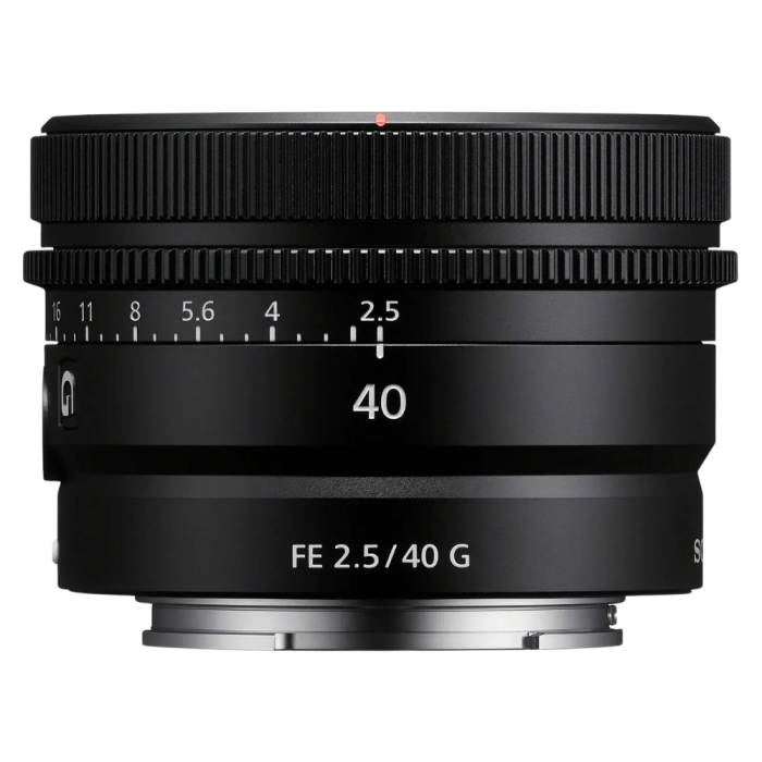 Об'єктив Sony 40mm, f/2.5 G для камер NEX SEL40F25G.SYX