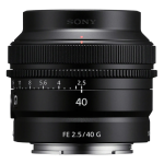 Об'єктив Sony 40mm, f/2.5 G для камер NEX SEL40F25G.SYX