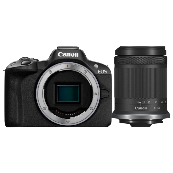 Цифровая фотокамера Canon EOS R50 Kit + RF-S 18-150 IS STM Black (5811C095)