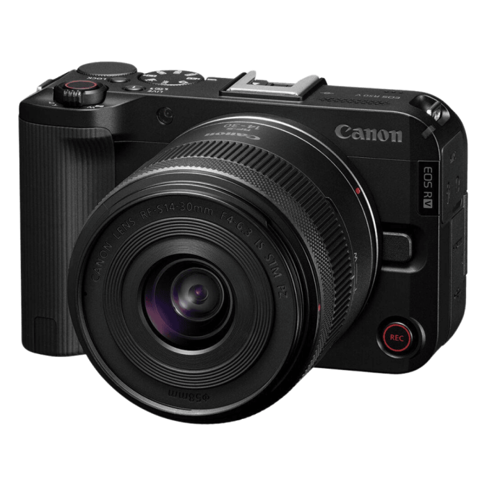 Цифровая беззеркальная фотокамера Canon EOS R50 V Kit + RF-S 14-30 f/4-6.3 IS STM PZ (6895C025)