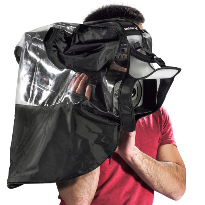 Transparent Raincover for Full-Size Broadcast Cameras