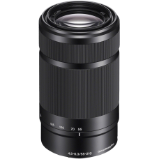 Объектив Sony 55-210mm Black , f/4.5-6.3 для камер NEX SEL55210B.AE