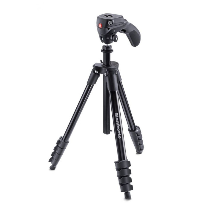 Штатив Compact Action, чёрный - Manfrotto MKCOMPACTACN-BK