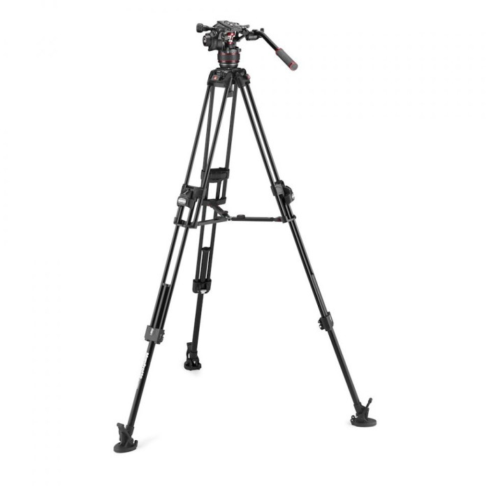 Nitrotech 608 голова и 645 Fast Twin штатив алюминиевый - Manfrotto MVK608TWINFA