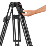 Nitrotech 608 голова и 645 Fast Twin штатив алюминиевый - Manfrotto MVK608TWINFA