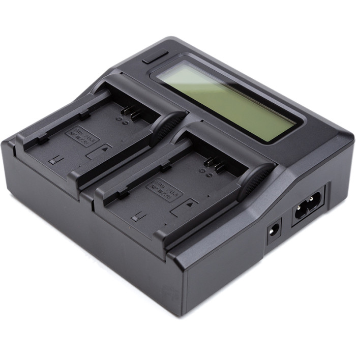 Зарядное устройство PowerPlant Fuji NP-W235 для двух аккумуляторов