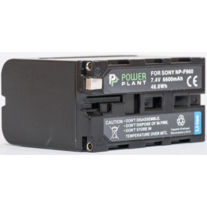Аккумулятор PowerPlant Sony NP-F960, NP-F970 6600mAh