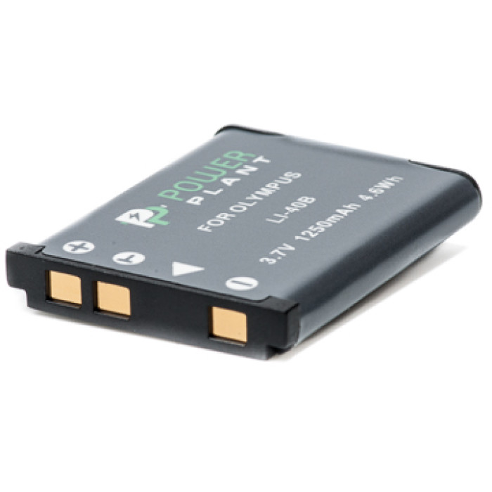 Аккумулятор PowerPlant Olympus Li-40B, Li-42B, D-Li63, NP-45, NP-80, EN-EL10 1250mAh