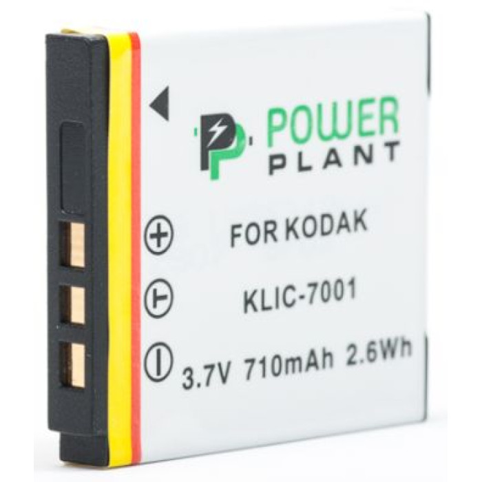 Аккумулятор PowerPlant Kodak KLIC-7001 710mAh