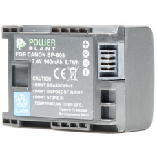 Аккумулятор PowerPlant Canon BP-808 Chip 900mAh