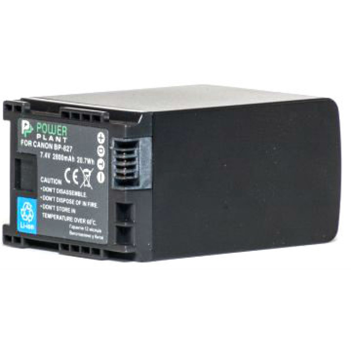 Аккумулятор PowerPlant Canon BP-827 Chip 2800mAh