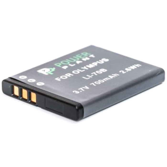 Аккумулятор PowerPlant Olympus Li-70B 700mAh
