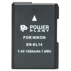 Аккумулятор PowerPlant Nikon EN-EL14 Chip 1050mAh
