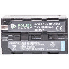 Аккумулятор PowerPlant Sony LED NP-F960 6600mAh