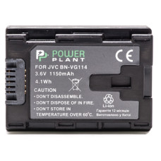 Аккумулятор PowerPlant JVC BN-VG114 Chip 1150mAh