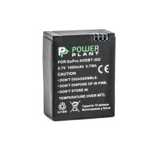 Аккумулятор PowerPlant для GoPro AHDBT-302 1000mAh