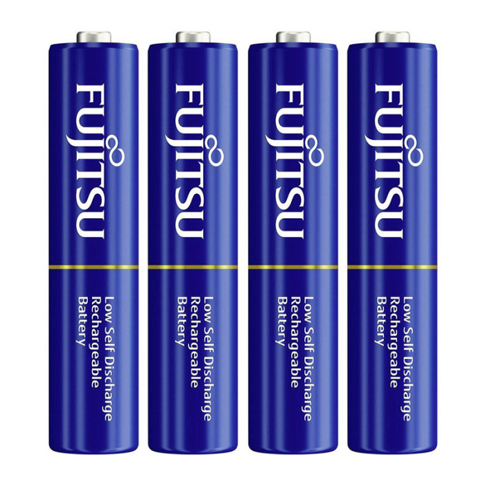 Аккумуляторы FUJITSU Blue AAA (HR03) 750mAh LSD Ni-MH (HR-4UTI), 4шт.