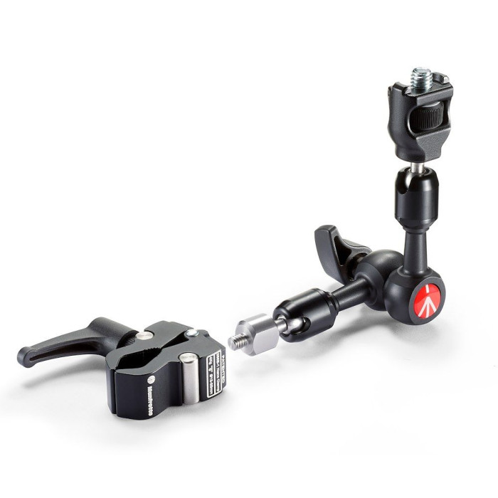 Кронштейн с блокировкой вращения и зажимом Nano Clamp - Manfrotto 244MICROKIT