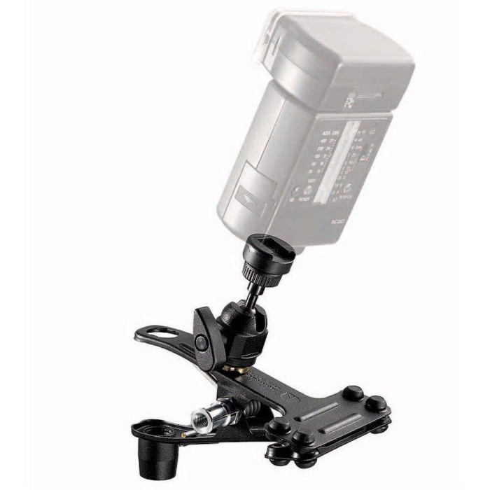 Зажим Spring Clamp с башмаком для вспышки - Manfrotto 175F-1