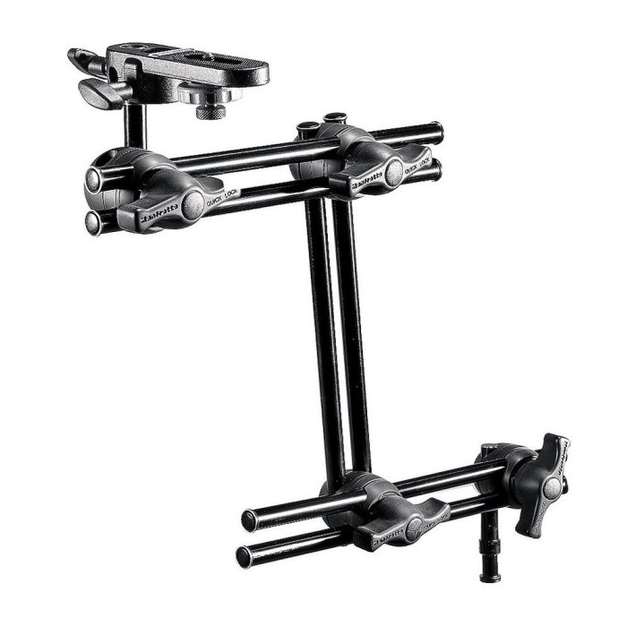 Кронштейн шарнирный Double Arm, 3 секции с креплением камеры - Manfrotto 396B-3