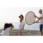 Отражатель складной, 95см, Silver/Gold - Manfrotto LL LR3834