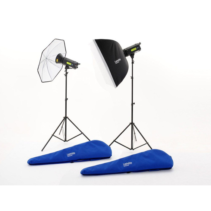 Комплект Lumen8 F400 + 2 стойки, 1 зонт и 1 софтбокс EU - Manfrotto LL LL3500RTEU