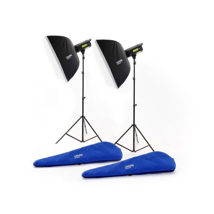 Комплект Lumen8 F400 + 2 стойки и 2 софтбокса (Rods) EU - Manfrotto LL LL3509RTEU