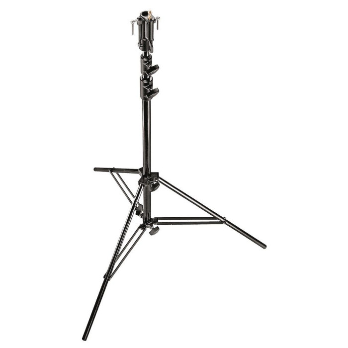 Стойка стальная 3-секционная, черный хром - Manfrotto 007BSU