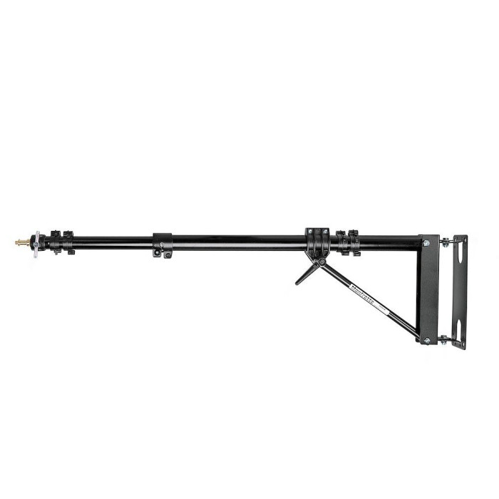 Настенный журавль короткий Wall Boom, чёрный (без стойки) - Manfrotto 098SHB
