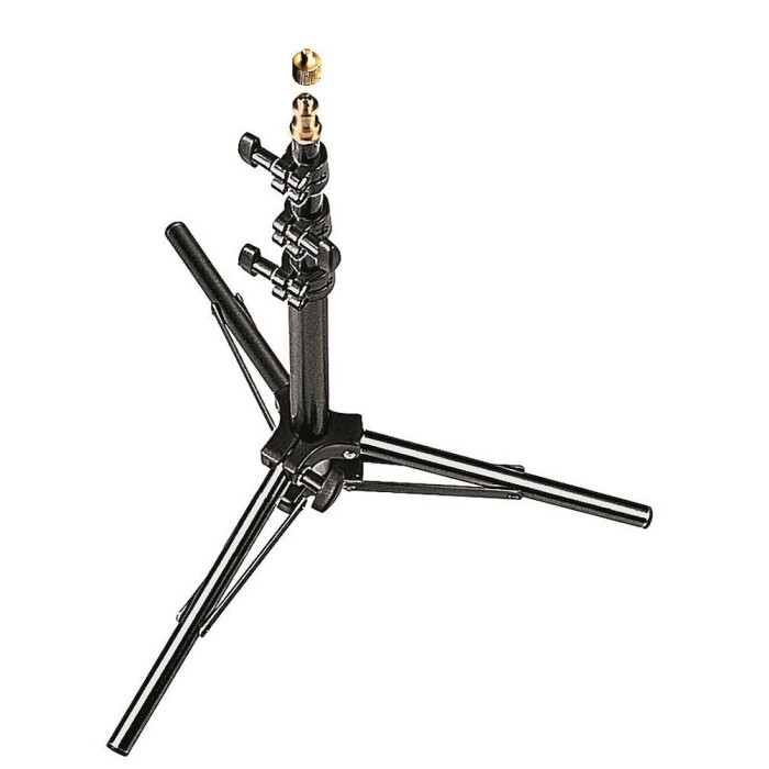 Стойка алюминиевая Mini Pro низкая, черная - Manfrotto 156BLB