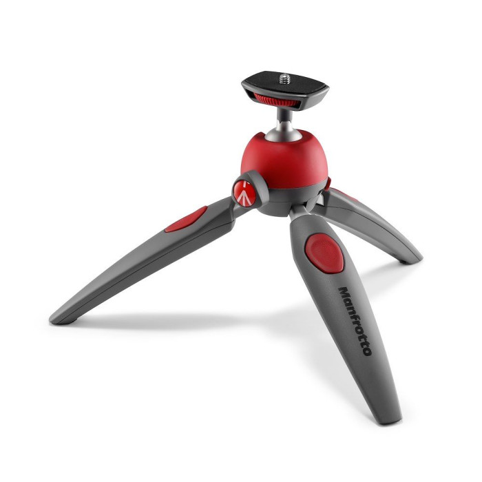 Штатив PIXI EVO MINI, 2-секционный, красный - Manfrotto MTPIXIEVO-RD