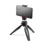 Мини-штатив, черный, с универсальным зажимом для смартфона - Manfrotto MKPIXICLAMP-BK