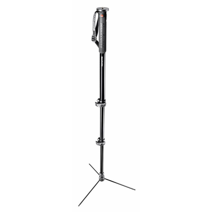 Фото монопод алюминиевый XPRO с базой-опорой, 3-секционный - Manfrotto MMXPROA3B