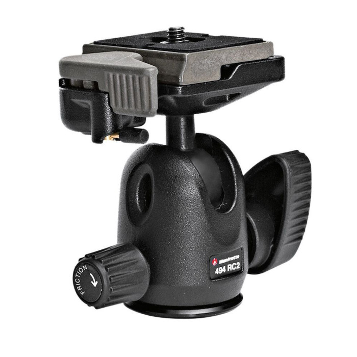 Голова шаровая Mini с быстросъёмной системой RC2 - Manfrotto 494RC2