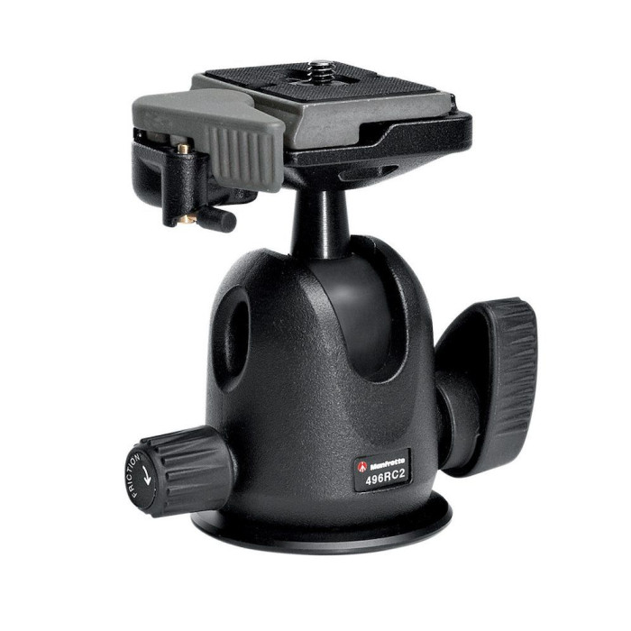 Голова шаровая Compact с быстросъёмной системой RC2 - Manfrotto 496RC2