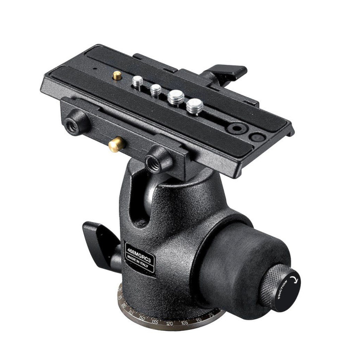 Гидростатическая шаровая голова с быстрой установкой RC3 - Manfrotto 468MGRC3