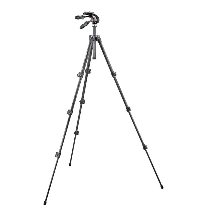Комплект 293: штатив карбоновый 4-секц. + 3-осевая голова - Manfrotto MK293C4-D3Q2