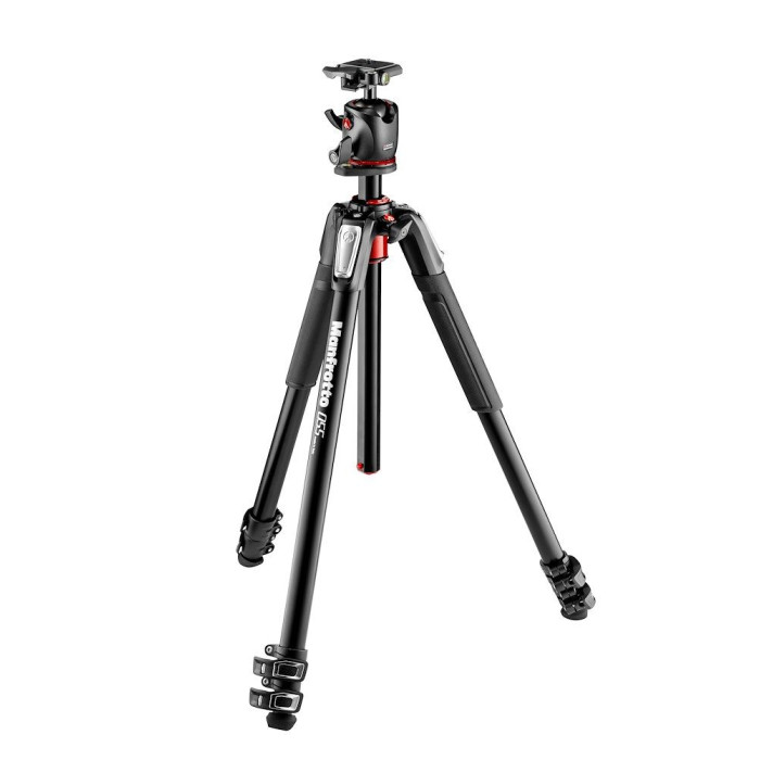 055 Штатив с гориз.колонной, алюм. 3 секц., с головой BHQ2 - Manfrotto MK055XPRO3-BHQ2