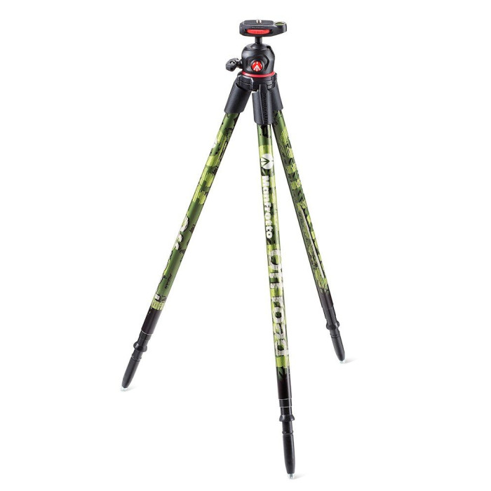 Off Road штатив алюм. 4секц. с головой, зеленый - Manfrotto MKOFFROADG
